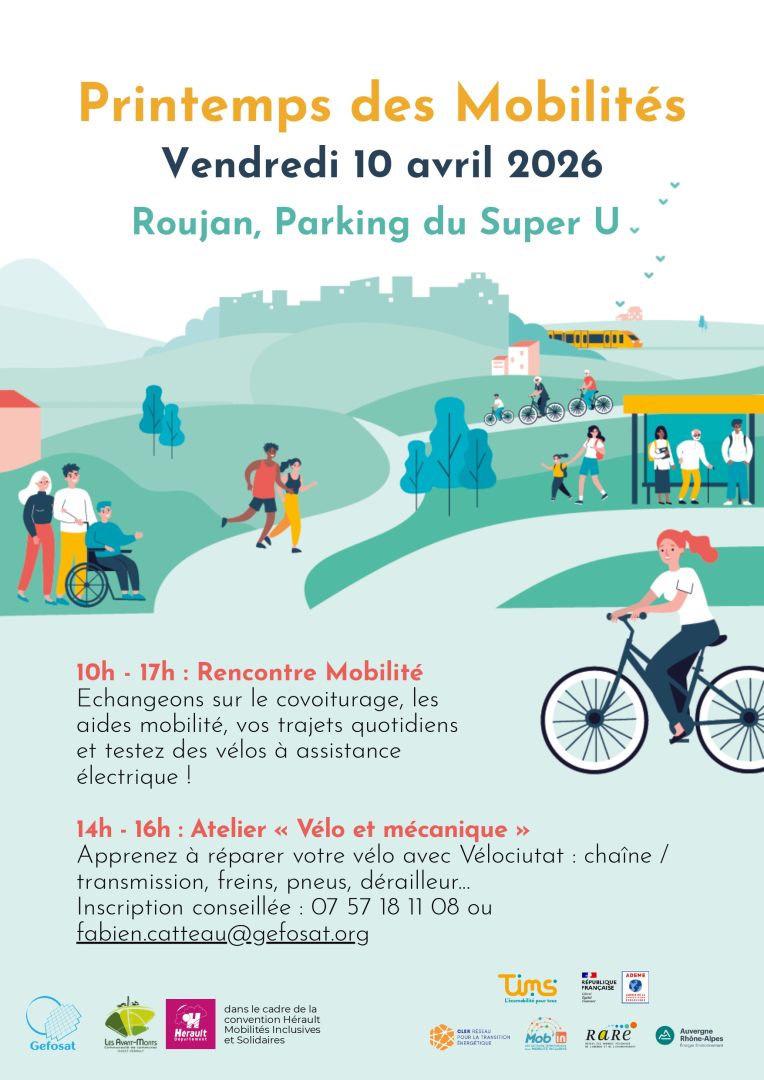 affiche printemps mobilité