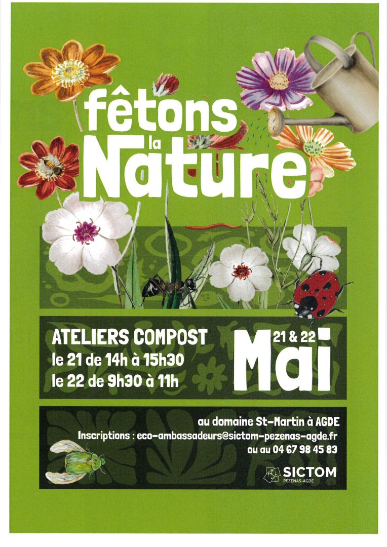 affiche atelier compost