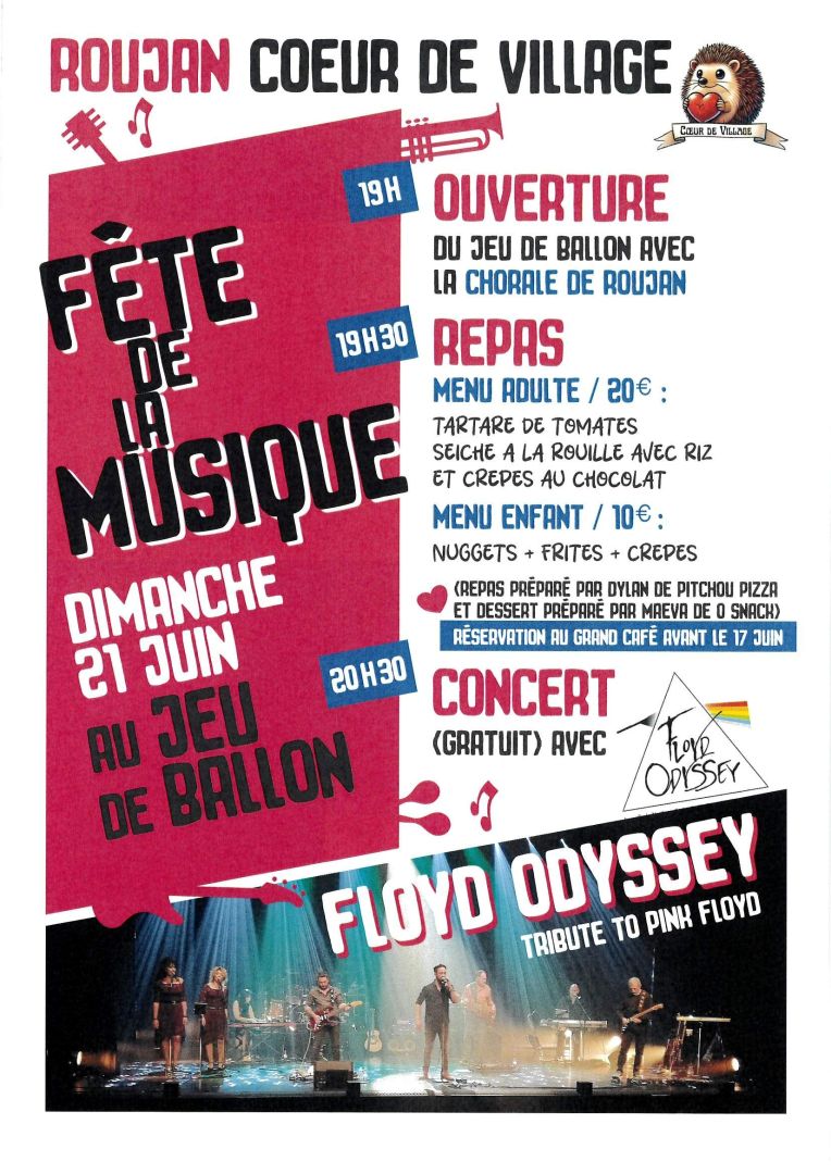 affiche fête de la musique