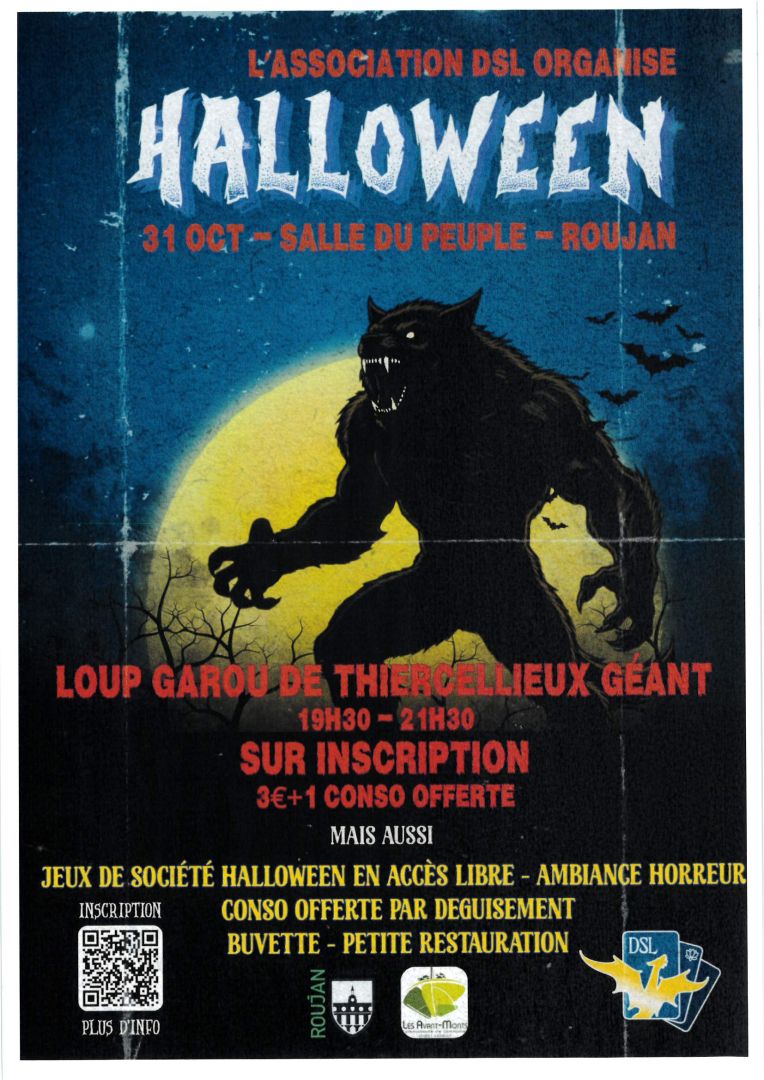 affiche halloween