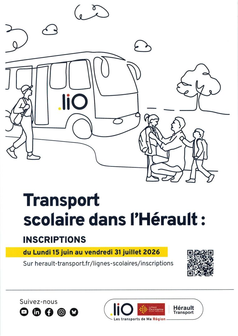 Inscription transport scolaire