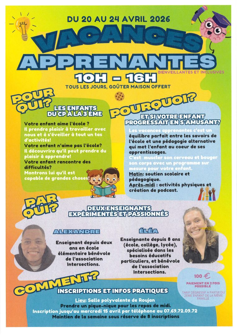affiches vacances apprenantes